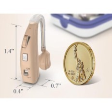 Ufullstendig delmicure VHP-1303 Trådløs levering Høreapparat med beige-d støy