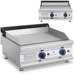 Double smooth gas grill on...