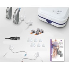 Delmicure VHP-702 Duo Aide auditive avec contrôle de volume et modes