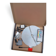 Fita do diodo emissor de luz do IP68 do RGB 30 M exterior com controle remoto e controle de Bluetooth