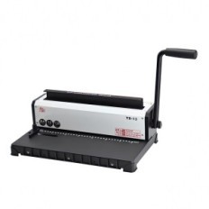 TD-13 binding machine for wire ridges 3: 1, 12 sheets, 140 pages, square holes