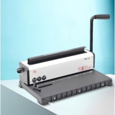 TD-13 binding machine for wire ridges 3: 1, 12 sheets, 140 pages, square holes