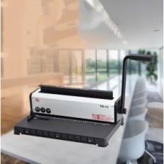 TD-13-Bindemaschine für Drahtgräten 3: 1, 12 Blätter, 140 Seiten, Quadratische Löcher