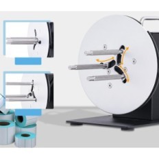 Etiqueta automática Winder Yuchengtech R7 100 mm Ø 185 mm Exposición