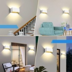 Begagnad vägglampa King Kingwen 20W Värme Vit med trevligt ljus