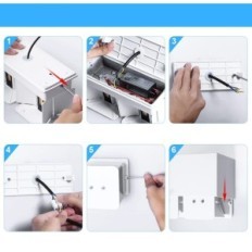 UŻYWANA Lampa ścienna LED Kingwen 20W ciepła biel z przyjemnym światłem