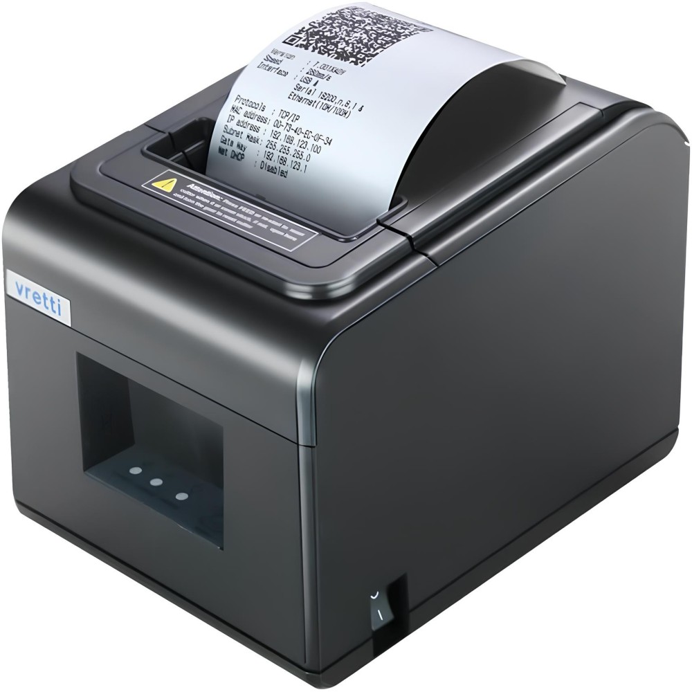 Used Vretti V330M thermal printer, 80 mm, LAN, automatic cutting