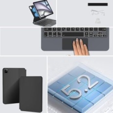 Skadat fall med Sengbirch Magic Keyboard till iPad Air 13 "M3 2025 UK