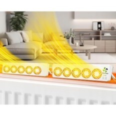 Ventilador de Ecocalm Ventilador 2.0 FAN 2.0 con un sensor de calor, 2 PCS.