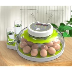 Incubateur endommagé pour les œufs 18 poulets et 60 avec le contrôle de l'humidité de Howxzo