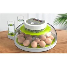 Damaged incubator for eggs 18 chickens and 60 with Howuxzo humidity control