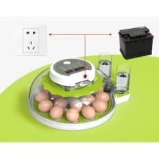 Incubadora danificada para ovos 18 galinhas e 60 com controle de umidade Howuxzo