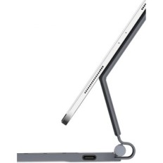 Kahjustatud magic klaviatuur iPad Air 13 "M3 2025 Sengbirch QWERTZ Saksa, must näitus