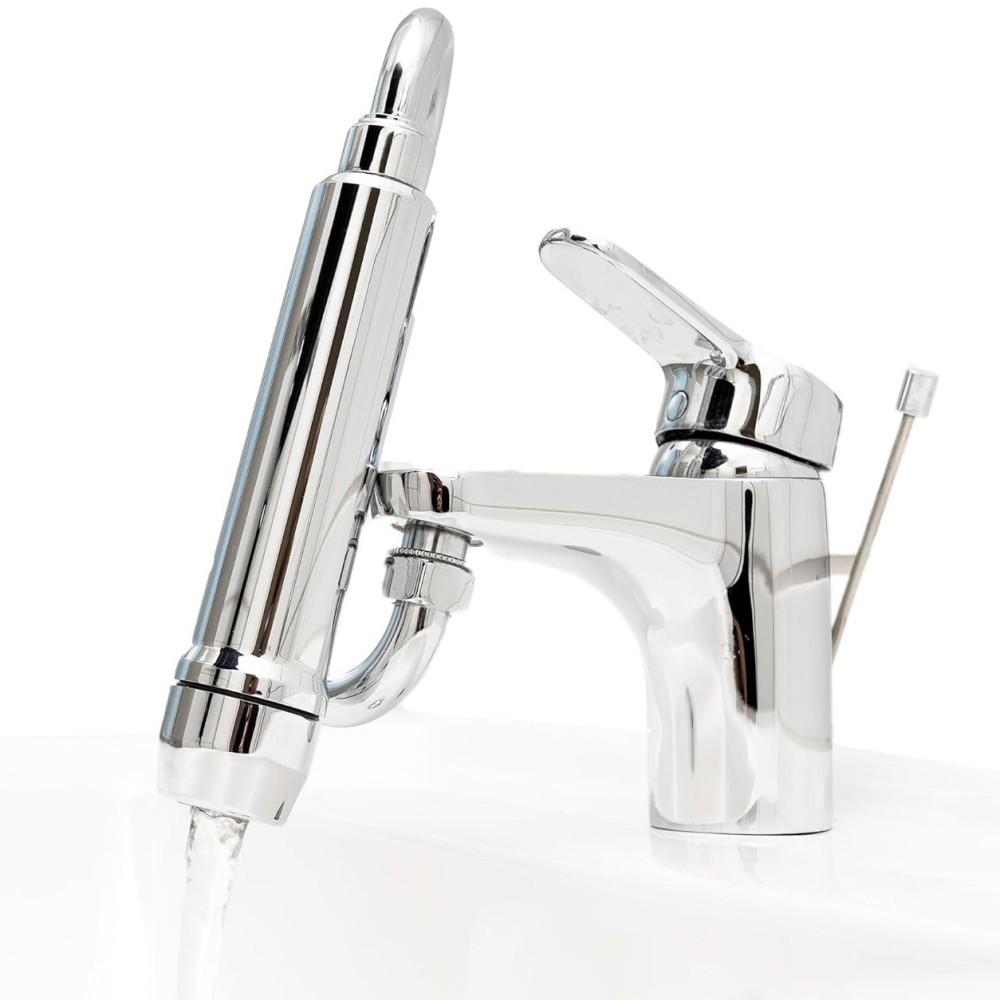 Utstilling Sanquell Legionella Filter for Tap Chrome Medical Utseende