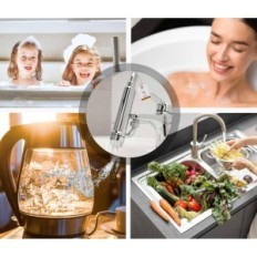 Udstilling Sanquell Legionella Filter til TAP Chrome Medical udseende