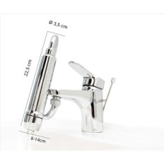 Näitus SanQuelL Legionella filter kraani Chrome Medical Välimus