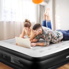 Gmornxen Queen 203x157x47 cm Matelas avec une pompe après réparation