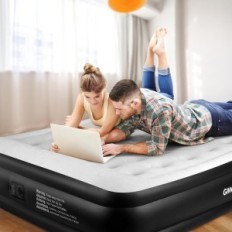 Gmornxen Queen 203x157x47 cm Matelas avec une pompe après réparation