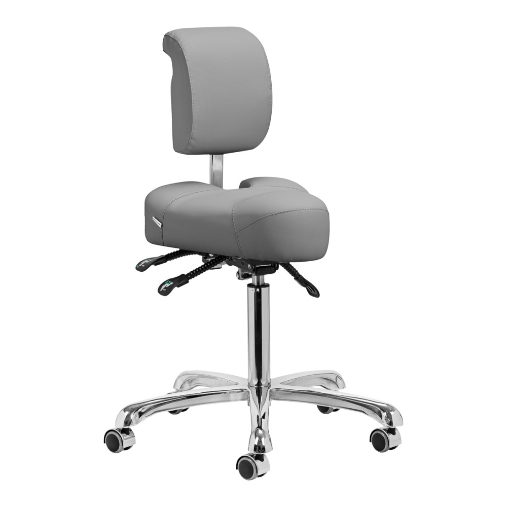 Giovanni 1005 podiatrični stol v sivi barvi