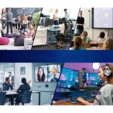 KVM 3 PC 3 Monitors AOOCOO KVM303DH DP + HDMI 8K60Hz USB 3.0 (eredeti csomagolás nélkül)