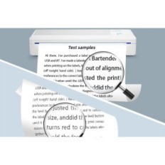 Used Portable thermal printer A4 Vretti P83 Bluetooth Android / IOS for office and white journey (no original packaging)