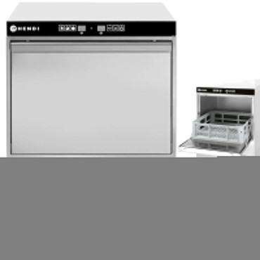 Bāra trauku mazgājamā mašīna + dozators + sūkņa grozs 40x40cm 230V 3 programmas