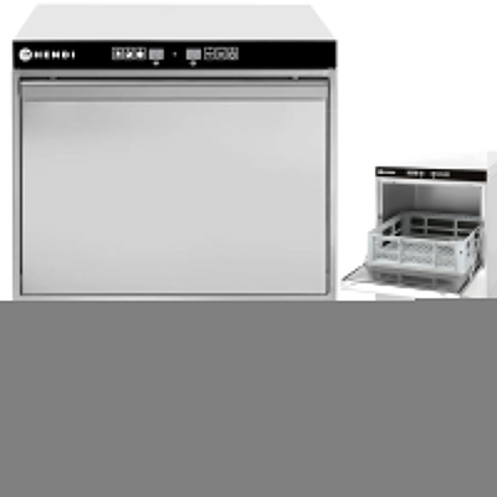 Bar Diskmaskin Glasögon + Dispenser + Pumpkorg 40x40cm 230V 3 Program