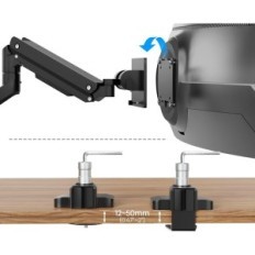Použité Putorssen LDT69-C012 Držiak monitora 17-49 palcov Nastaviteľný plyn 2-20 kg