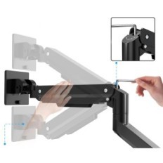 Support de moniteur Putorsen LDT69-C012 d'occasion 17-49 pouces Gaz ajustable 2-20 kg