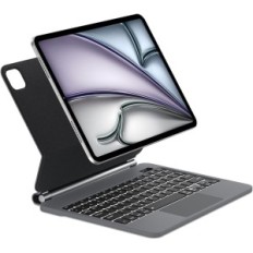 Pažeistas / neišsamūs maišeliai su Winchking klaviatūra iPad Air 13 (M3 / m2) ir iPad Pro 12.9 3-6 GEN juoda