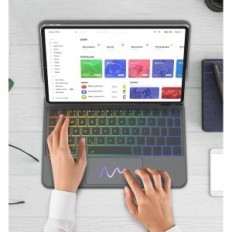 Oštećena / nepotpuna vrećica s Winchking Tipkovnica za ipad Air 13 (m3 / m2) i iPad Pro 12,9 3-6 Gen crno