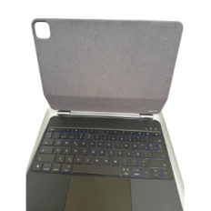 Ufuldstændig tastatur til iPad Pro 12,9 (3-6 gen) øre til baggrundsbelyst med den spanske touchpad