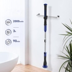 Elektrische drahtlose Reinigungsbürste 8 Fliesenköpfe und -böden