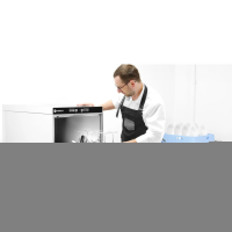 Bar Vaatwasser Bril + Dispenser + Pompmand 40x40cm 230V 3-programma's