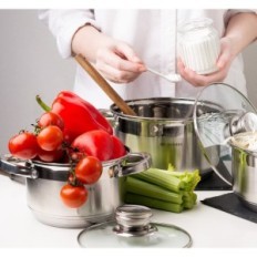 Lietota Daniks Standard Pot 2.9l Ø18cm nerūsējošais tērauds indukcijas