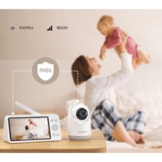 Gebruikte Elektronische Nanny voor kinderen Bonoch BBM04 met camera, HD, 7800 MAH