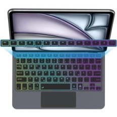 Použité Sengbirch Qwertz Klávesnica pre iPad AIR 13 M2 2024, 13``, čierna