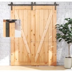 Jungiamosios detalės, skirtos stumdomoms durims Bonikluba 214cm iki durų 2 × 100 cm aparatūros rinkinys