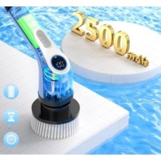 Brosse électrique Fydee avec 7 conseils de nettoyage de salle de bain