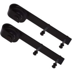 CCJH 244CM Retro čelični sustav vrata za 2 drvena vrata