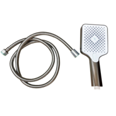 Freistehende Tube Badewanne 360 ° mit Duschstahl Messing