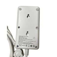 Brugte Tessan Power Strip med 6 stikkontakter og 3 USB TS-306 5M