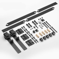 Set para porta dobrável 100 cm ccjh f33sfs 3.3ft - 2 asas, sem porta