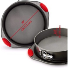 Form of a 2 26cm packaging torchen without apparent to cheesecake and cakes with silicone handles