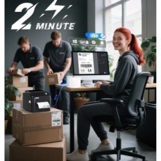 VRETTI 420B 4X6 SB Termalna nalepka Printer za Royal Mail / Navitana pošiljka