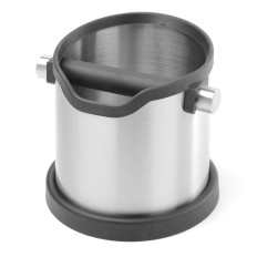 Reflekterande kaffebehållare kaffe runt stål