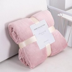 Flannel Tæppe DXCAICC og 130x150cm Soft Light All Season med Pompoms