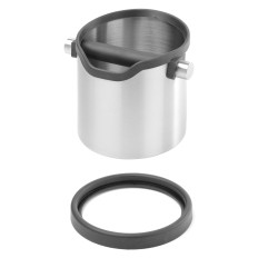 Reflecterende koffiecontainer koffie ronde staal