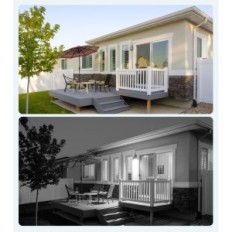 Beskadiget kamera kit Angran 3MP LCD 13 "4 WiFi IP Camera NVR IP66