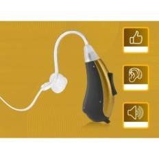 Aide auditive BCE d'occasion pour l'oreille droite avec 4 modes, sur des piles